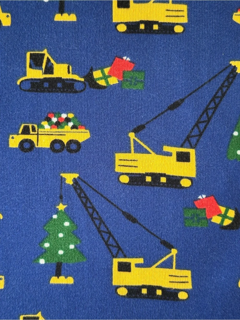 Hanna Andersson Long John Pajama Set in Christmas Crew size 5
